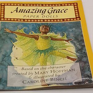 Amazing Grace Paper Dolls Ballerina based on Mary Hoffman Books